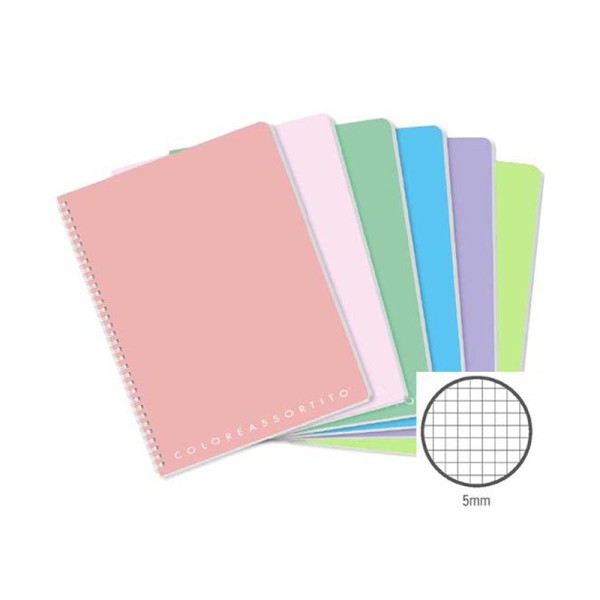 Maxi Spirale quaderno PPL Colore assortito...