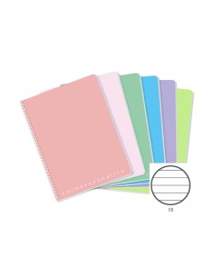 Maxi Spirale quaderno  PPL Colore assortito Pastello...