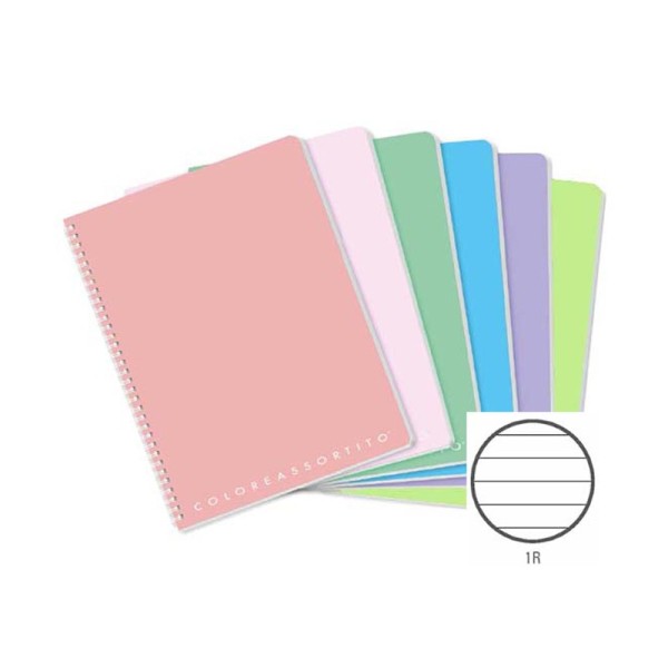 Maxi Spirale quaderno  PPL Colore assortito...