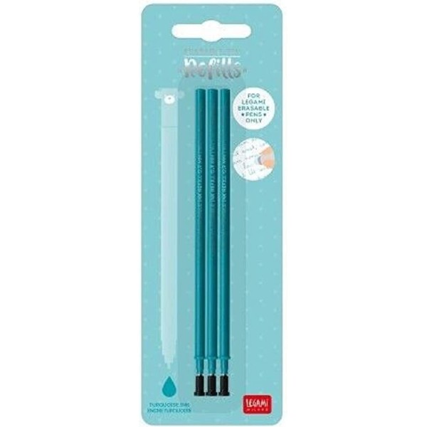 Legami - Refill per Penna Gel Cancellabile, Set...