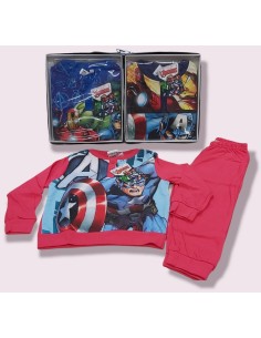 Avengers | PIGIAMA LUNGO COTONE LEGGERO AVENGERS taglia...