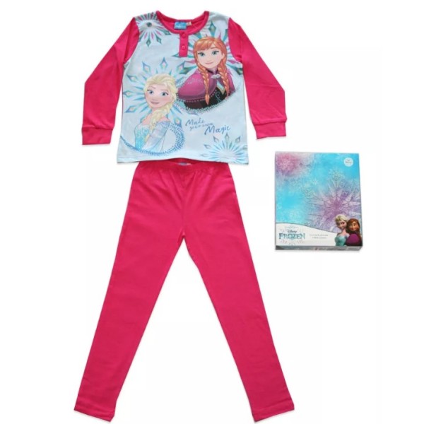 Frozen | PIGIAMA LUNGO COTONE LEGGERO bambina...