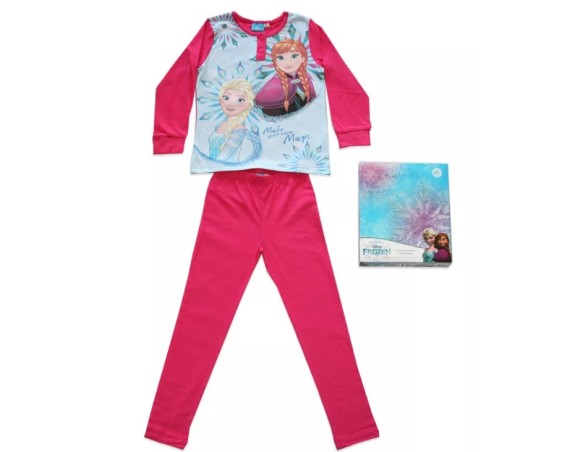Frozen | PIGIAMA LUNGO COTONE LEGGERO bambina frozen dalla 8 alla 10