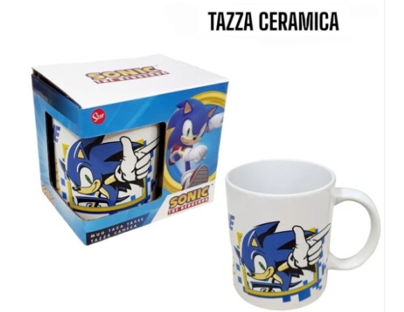Sonic | TAZZA SONIC IN CONFEZIONE REGALO IN CERAMICA 320 ml