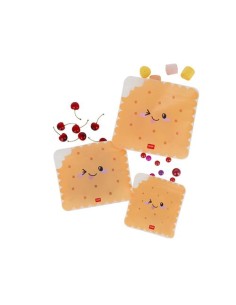 Legami ! | Set di 3 Buste per Alimenti - Snack Bags Cookie 2