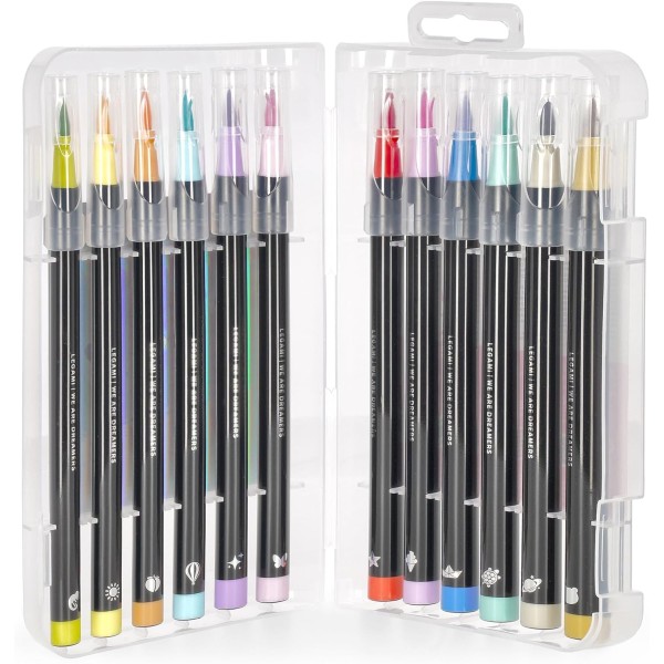 Legami ! | - Set di 12 Pennarelli con Punta...