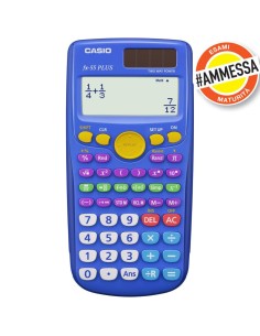CALCOLATRICE SCIENTIFICA FX55 PLUS 240 FUNZIONI CASIO