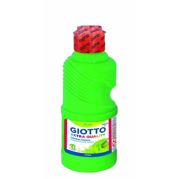 TEMPERA PRONTA VERDE FLUO 250 ml