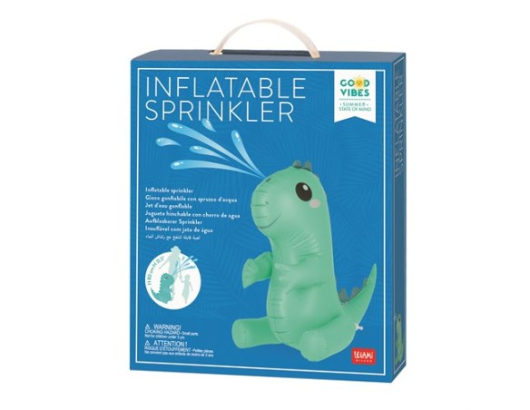 Legami ! | GIOCO GONFIABILE SPRUZZO ACQUA- INFLATABLE SPRINKLER - DINO
