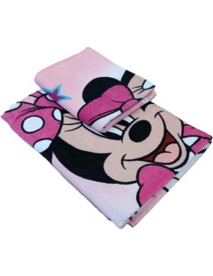 Minnie | Set bagno spugna asciugamano + ospite Minnie 2