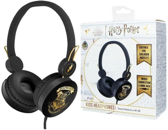 Cuffie OTL Harry Potter Hogwarts Black and Gold Core
