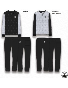 Pigiama Ragazzo Juve Juventus  serafino caldo cotone 2090...
