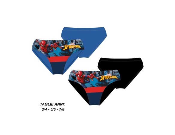 Spiderman | SLIP COSTUME MARE SPIDERMAN bambino dalla 3 alla 8 anni