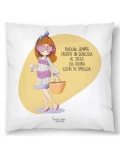 CUSCINO GONFIABILE Pensieri colorati di Simona Luciano -...