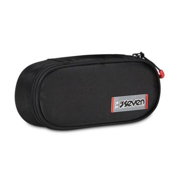 Astuccio scuola Seven Round Plus Freethink Jet...