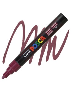 PENNARELLO UNI POSCA MM.2,5 ROSSO VINO 5 (COLORE ROSSO...