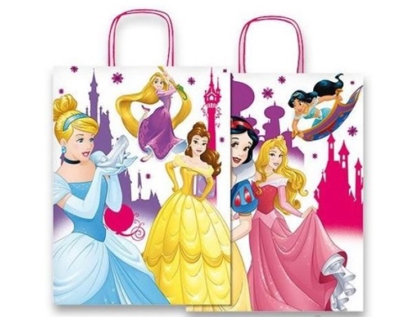 BUSTA REGALO PRINCIPESSE PRINCESS 36X12X46CM