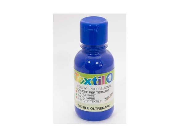 Colore Ad Acqua Per Tessuti Textil Primo Morocolor - 125 Ml - 410TX125300 ( Blu oltremare )