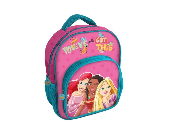 Principesse | Zaino per bambini scolastico 30cm con tasca deluxe princess bambina principesse