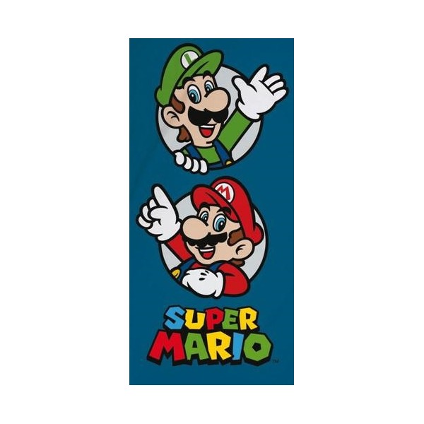 Super mario | Telo Mare 70x140 Cm Super Mario...