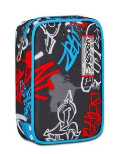 Astuccio scuola Seven Speed Case Half Street