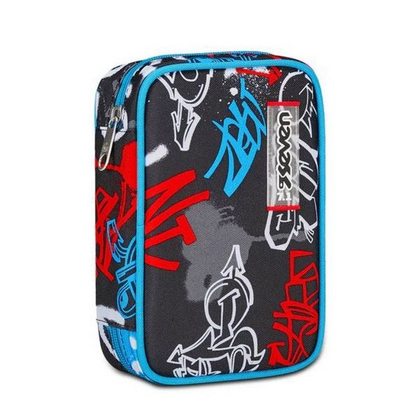 Astuccio scuola Seven Speed Case Half Street