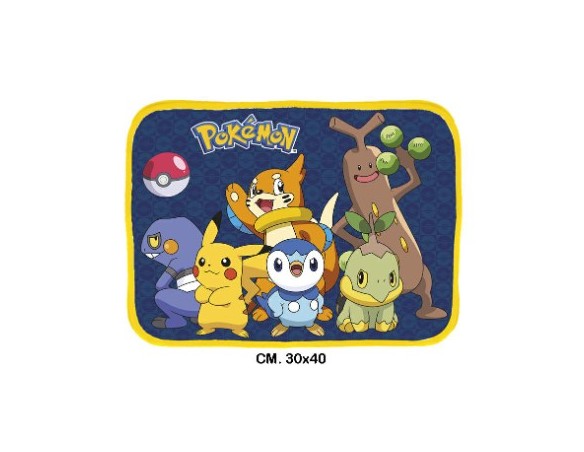 Pokemon | TOVAGLIETTA RIPIEGABILE IMPERMEABILE POKEMON POKèMON IN TESSUTO 30X40