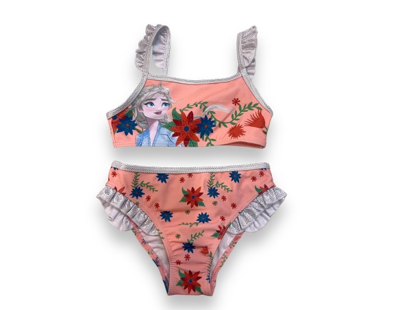 BIKINI COSTUME MARE FEMMINUCCIA FROZEN ELSA E ANNA dalla 4 alla 8 anni