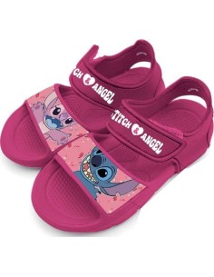 Lilo e stitch | SANDALO MORBIDO STITCH ROSA FLUO FPP0310...
