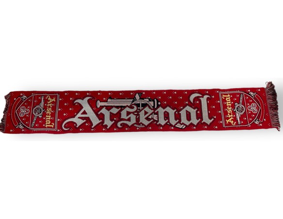 SCIARPA STADIO ARSENAL JACQUARD NON UFFICIALE - RARE STRANIERE
