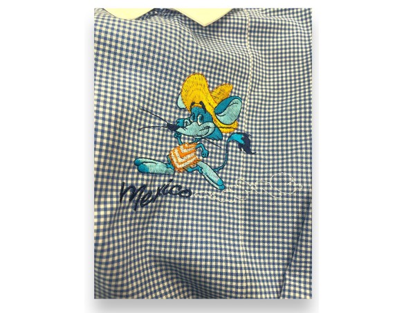 GREMBIULE SIGGI ® ASILO MASCHIETTO BAMBINO CELESTE 1269