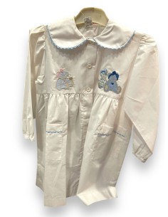 GREMBIULE ® ASILO FEMMINUCCIA BAMBINA BIANCO 3888