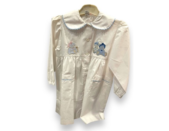 GREMBIULE ® ASILO FEMMINUCCIA BAMBINA BIANCO 3888