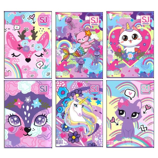 Quaderno Maxi  Seven SJ animal girl - 100gr -...