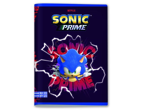 Maxi QUADERNO SONIC RIGO A PRIMA E SECONDA ELEMENTARE MAXI seven