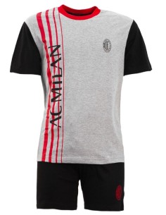 Milan | PIGIAMA SQUADRA MILAN COTONE ESTIVO CORTO ADULTO... 2