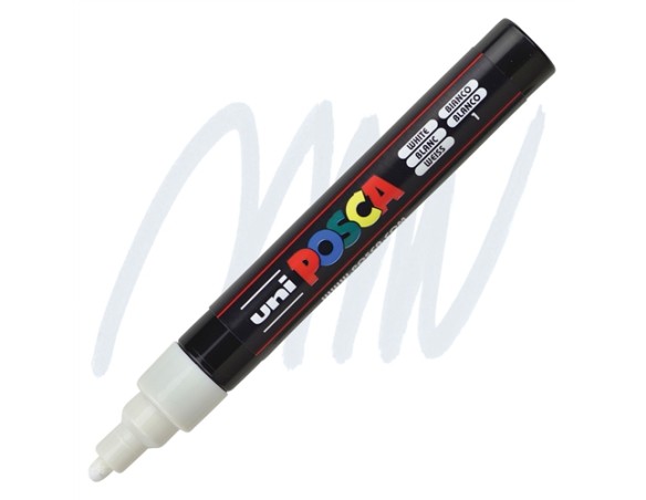 PENNARELLO UNI POSCA MM.2,5 BIANCO 1 (COLORE BIANCO) UNIPOSCA