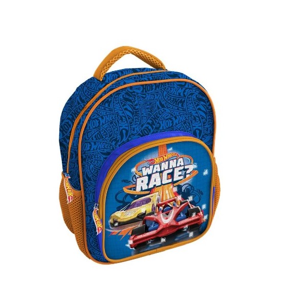 Hot wheels | zaino asilo bimbo 30cm con tasca...