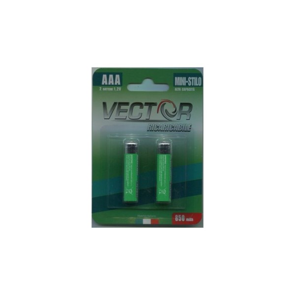pila ricaricabile 850 mah ministilo  D6-VECTOR...