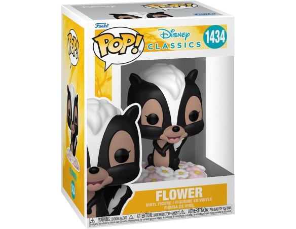 Funko POP! Disney: Bambi 80th - Flower - Figura in Vinile da Collezione - Idea Regalo - Merchandising Ufficiale - Giocattoli pe
