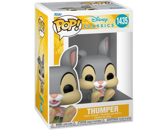 Funko POP! Disney: Bambi 80th - Thumper - Tamburino - Figura in Vinile da Collezione - Idea Regalo - Merchandising Ufficiale - 