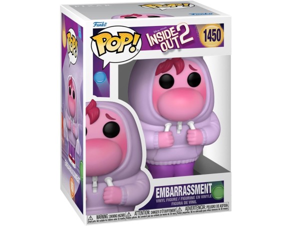 Funko POP! Disney: Inside Out 2- 1450 Imbarazzo - Embarrassment  Figura in Vinile da Collezione - Idea Regalo - Merchandising U