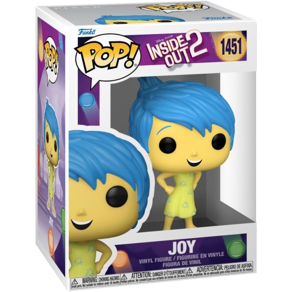 Funko POP! Disney: Inside Out 2- Joy - gioia...