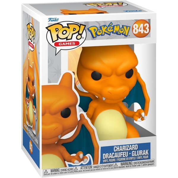 Funko Pop! Games: Pokemon - Charizard - Figura...