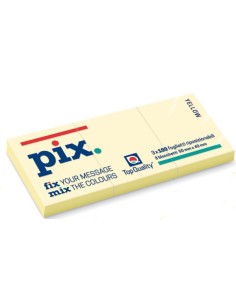 Blocco Memo Top Quality PIX 40x50 100ff post it da 3pz