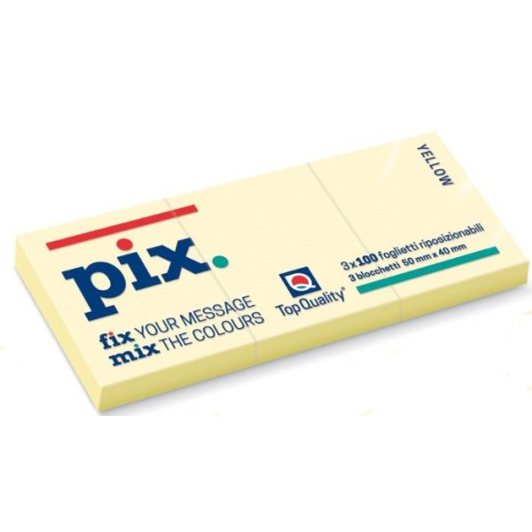Blocco Memo Top Quality PIX 40x50 100ff post it...