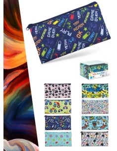 Astuccio saccuccioli 22x12cm colori assortiti 1pz LEBEZ
