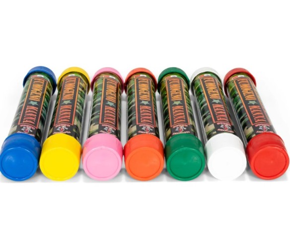 FUMOGENI COLORI ASSORTITI ROSA-AZZURRO-VERDE-ROSSO-BIANCO