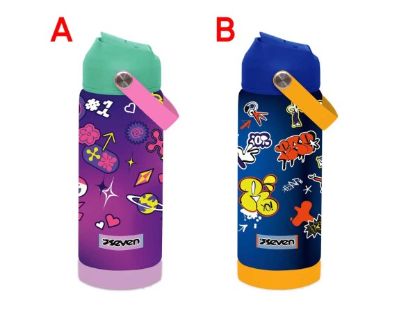 Borraccia Termica con Cannuccia Seven Boy and Girl 500ML