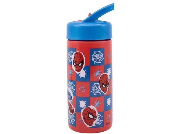 Spiderman | Borraccia con Cannuccia Playground 420 ml Spiderman